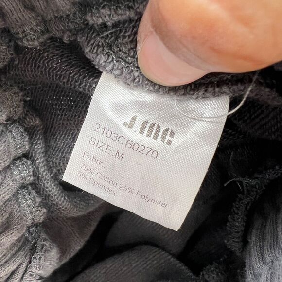 J. Ing Gray Shorts Women's M Lounge Wear Casual Cotton - Picture 3 of 6